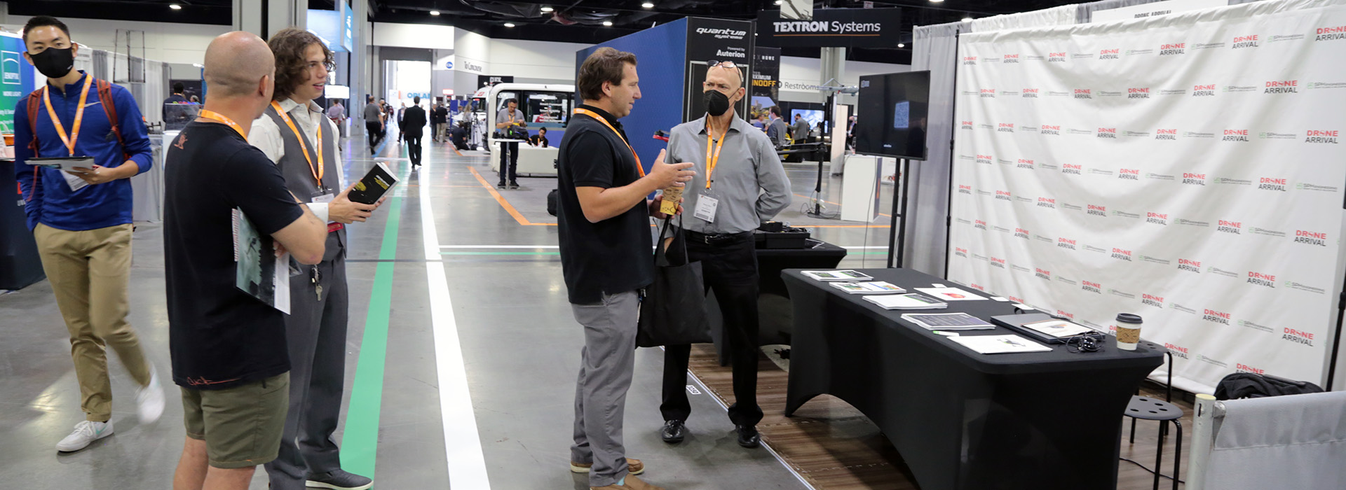 Drone Arrival Steve Akins at AUVSI Xponential 21