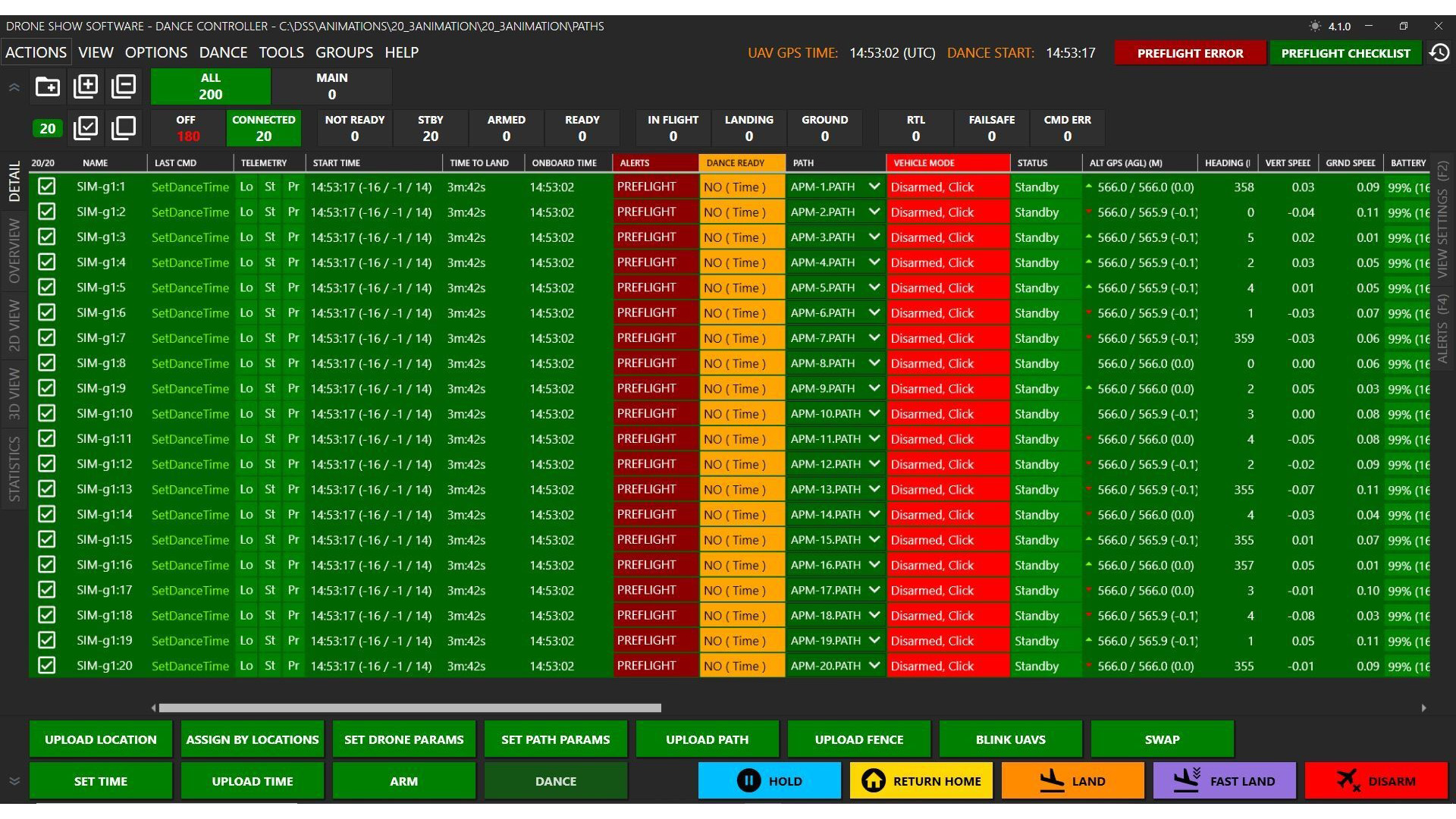 Drone Show Software